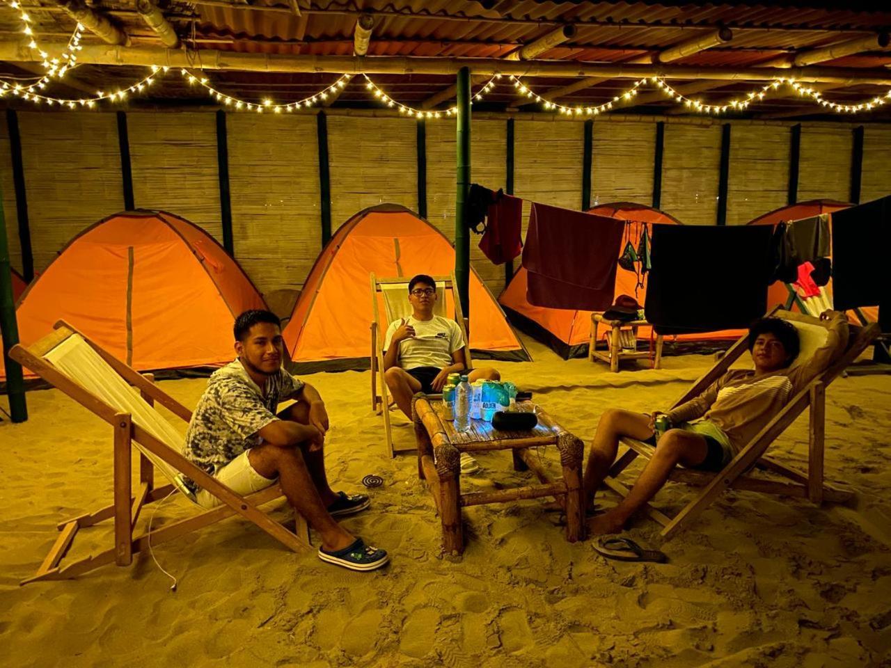 Pepon Surf Camp Hotel Máncora Buitenkant foto